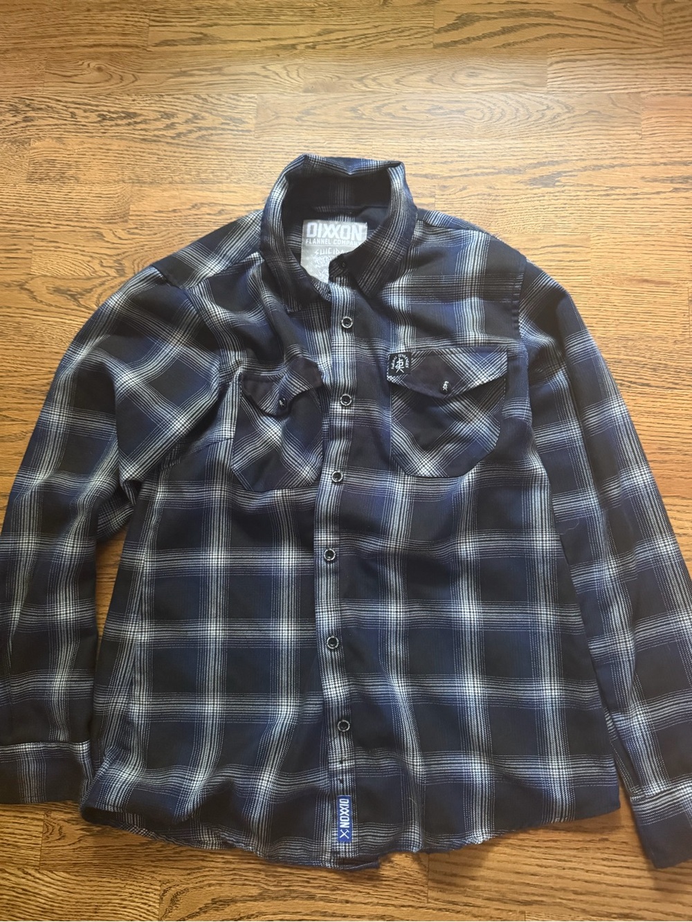 DIXXON Suicidal Temdencies Plaid Long-Sleeve Button-Up Shirt